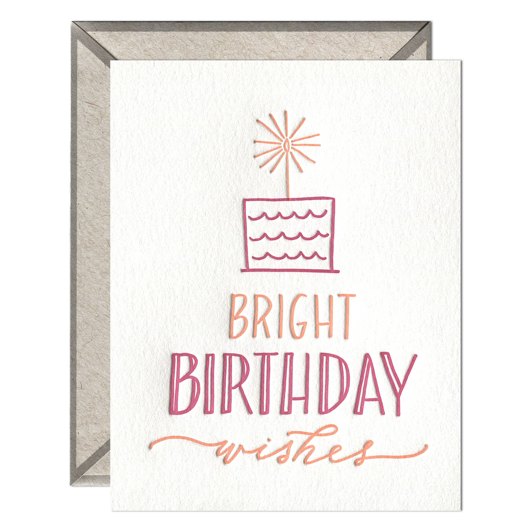 Bright Birthday Wishes - Birthday card