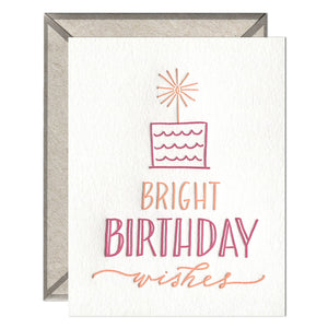 Bright Birthday Wishes - Birthday card