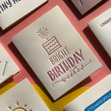 Load image into Gallery viewer, Bright Birthday Wishes - Birthday card