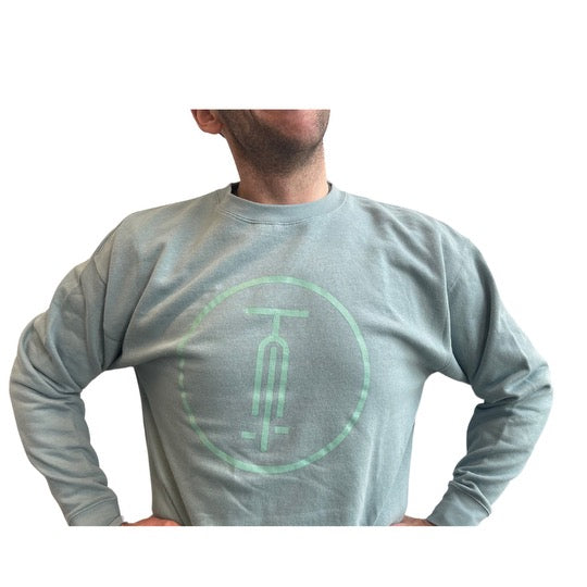 Harness Cycle Teal Crewneck Sweatshirt