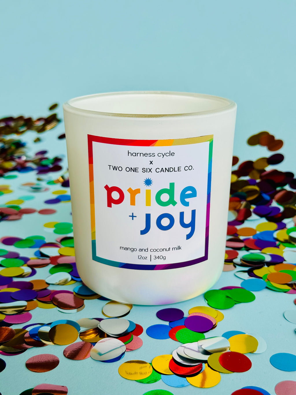Pride + Joy Candle
