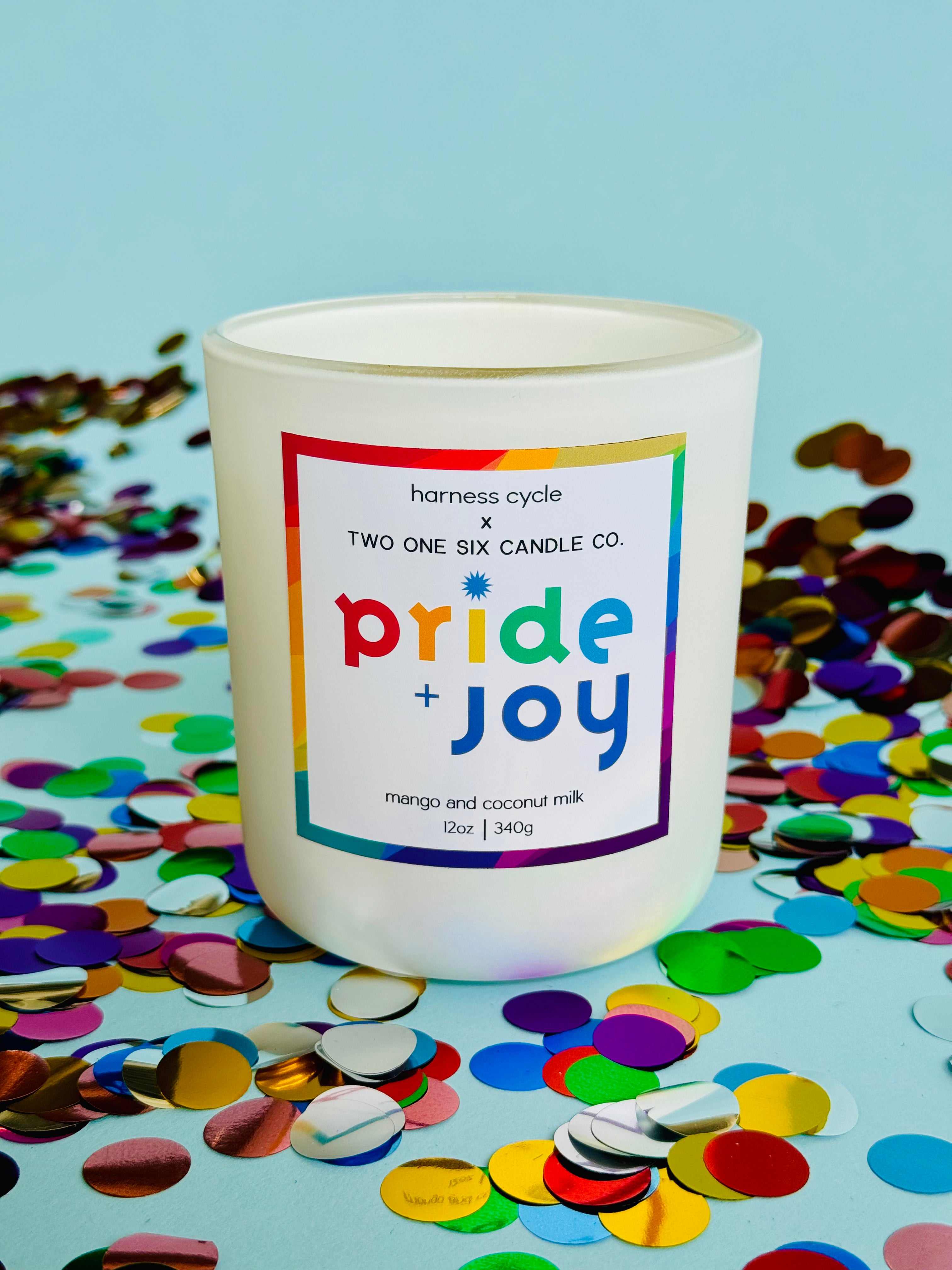 Pride + Joy Candle