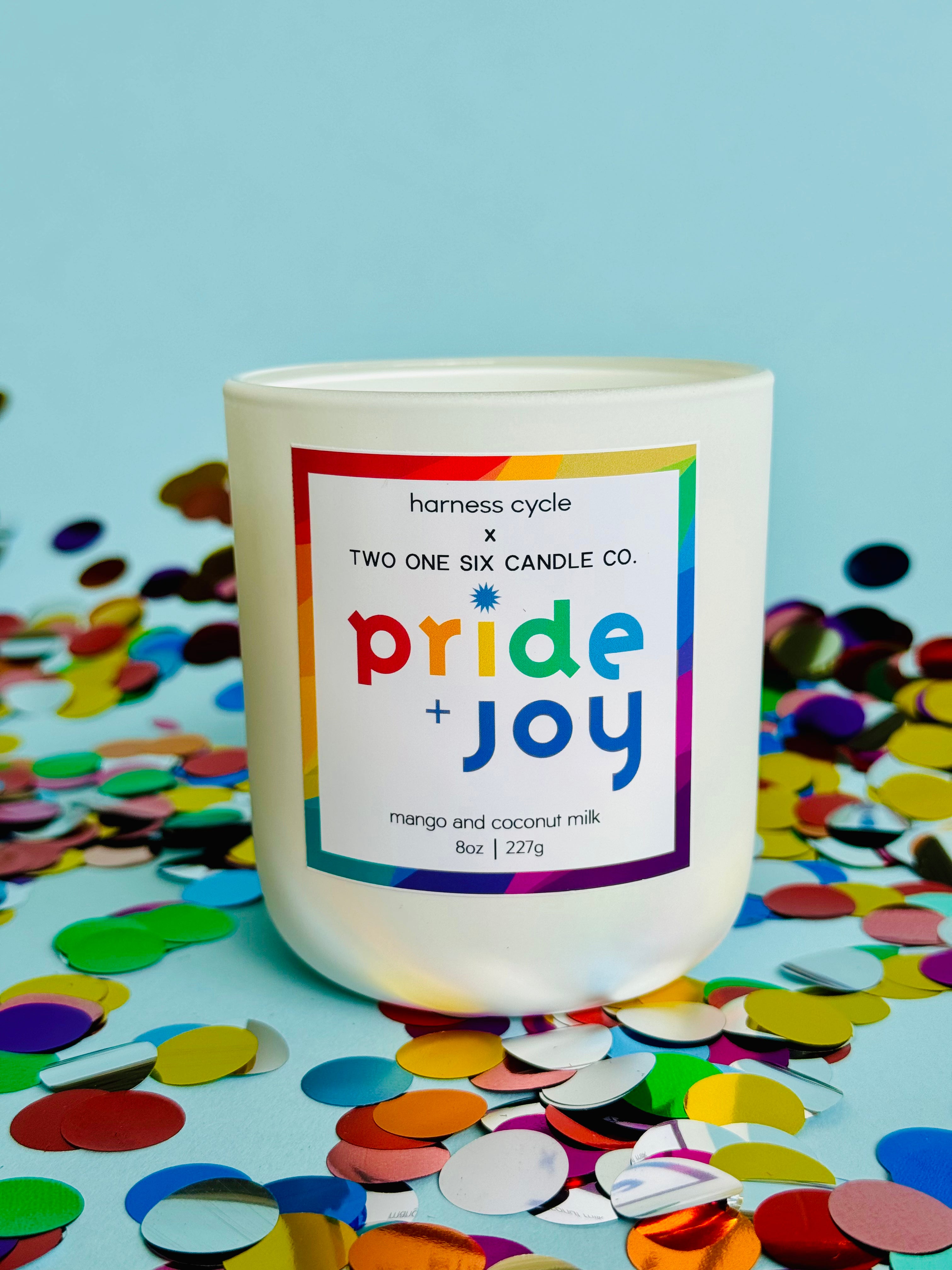 Pride + Joy Candle