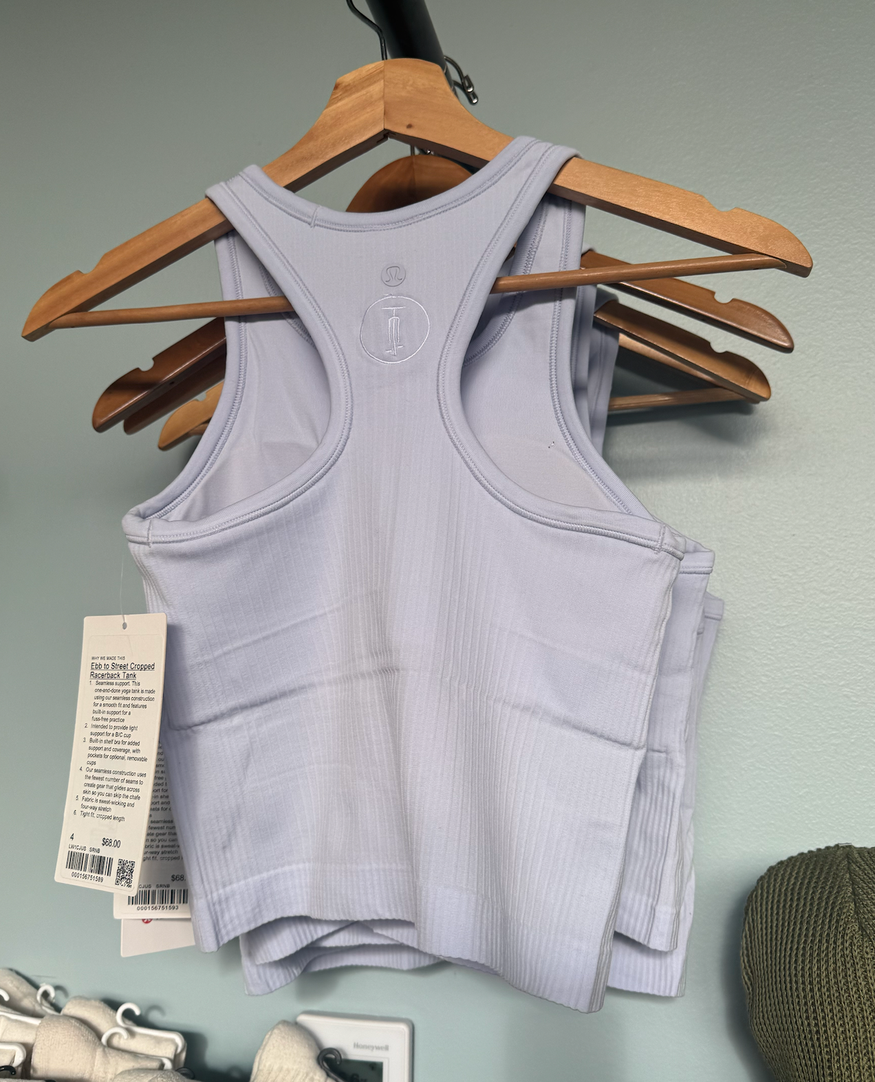 Ebb to Street Cropped Racerback Tank Top