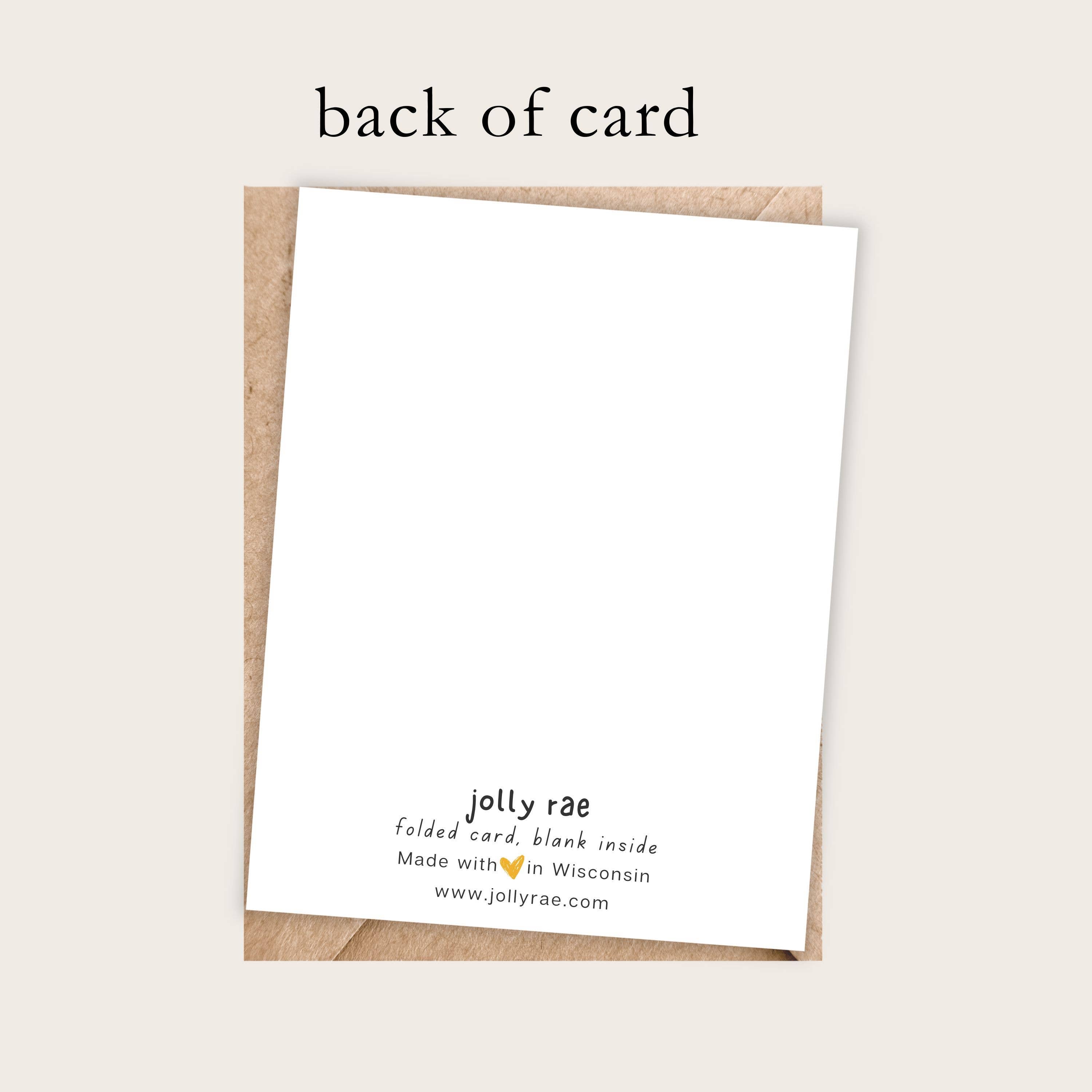 Love you Mom Card